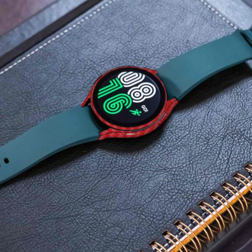 Samsung_Watch4 40mm_Red_Fiber_4